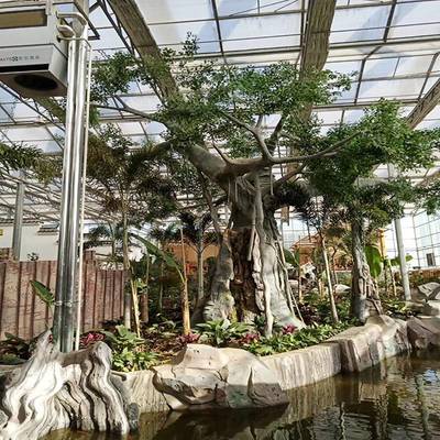 綠意入室，仿木生香 水泥仿真榕樹的現代空間美學
